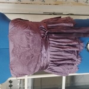 Eyelash lace tube top